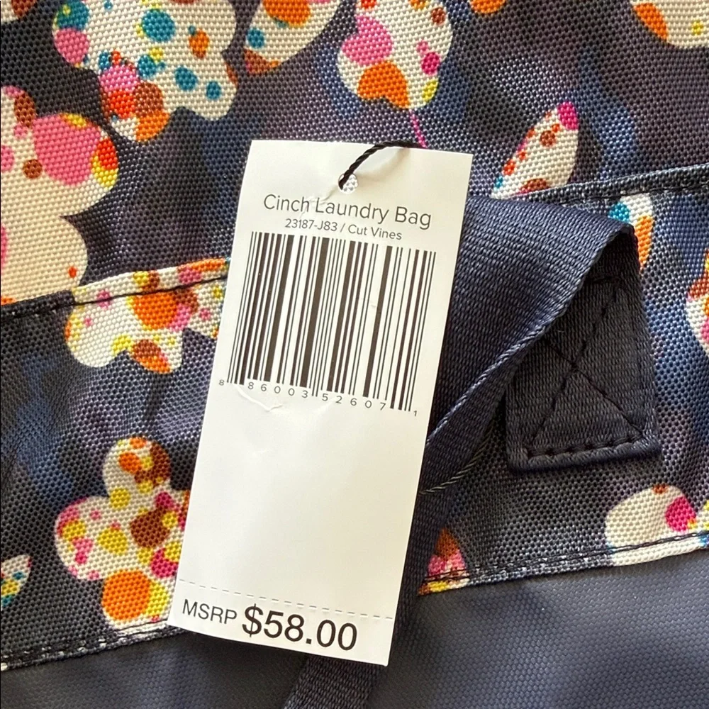 Vera Bradley Cinch Laundry Bag